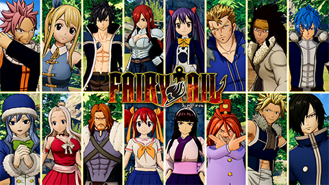 FAIRY TAIL: Ensemble de costumes pour 16 personnages jouables : Dernière  saison de l'anime